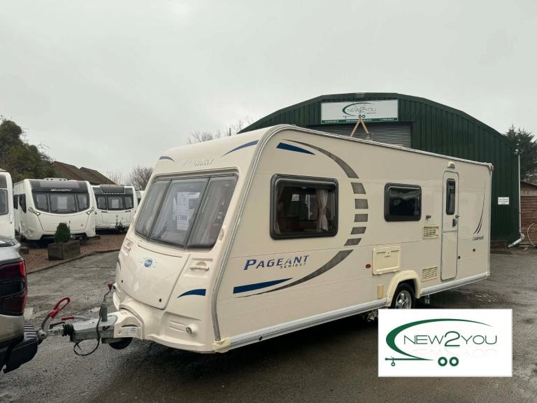 2010 Bailey Pageant Champagne 4 Berth Caravan END BATHROOM - STOCK S051