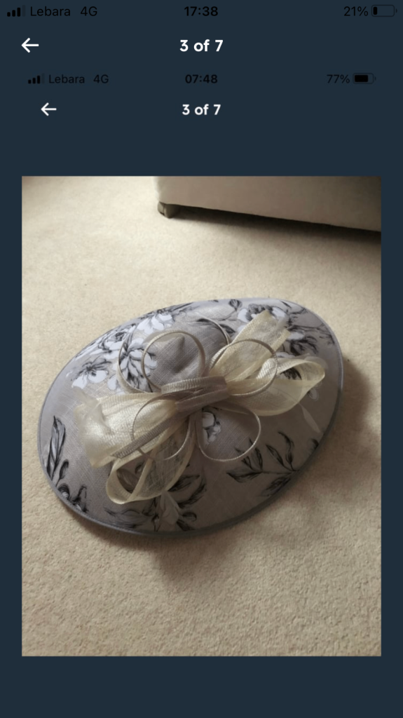 Beige patterned ladies Hatinator 