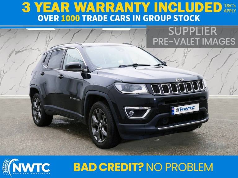 2018 Jeep Compass *AUTO!* 1.4T MultiAirII Limited SUV 5dr Petrol Auto 4WD Euro 6 (s/s) (170 p EST...