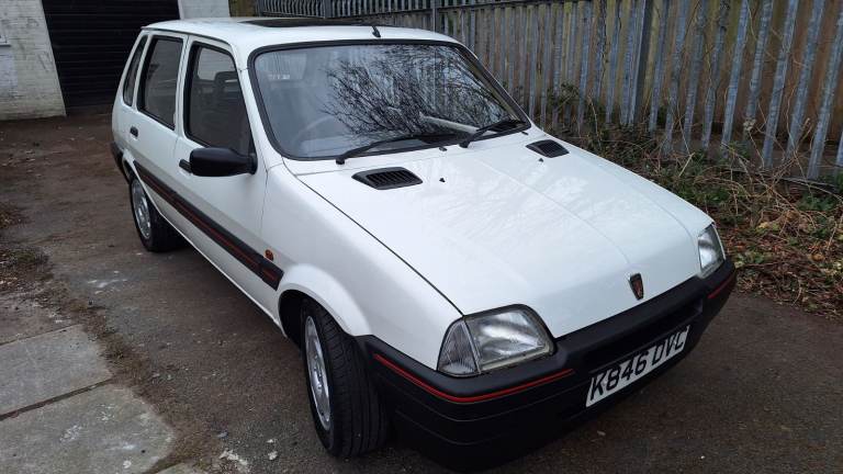 1992 Rover Metro 1.4 GTa 16v Catalyst 5-door White Genuine Low Mileage