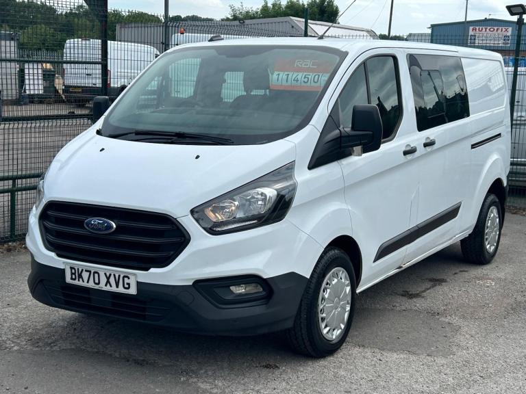 2020 Ford Transit Custom 2.0 320 EcoBlue Leader Crew Van L2 H1 Euro 6 (s/s) 5dr PANEL VAN Diesel ...