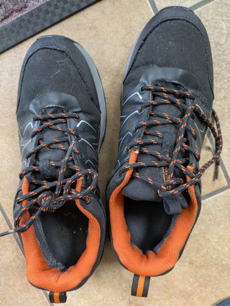  Mountain Warehouse Shadow Mens Waterproof Softshell Shoes - IsoDry Boots- UK size 7