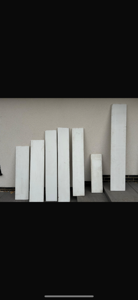 White Wood Boards / Timber Lengths – Various Sizes