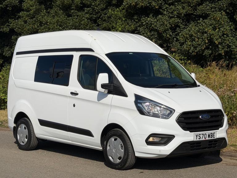 2021 FORD TRANSIT CUSTOM 300 TREND HIGH ROOF FULLY INSULATED/CARPETED X6 LIGHTS