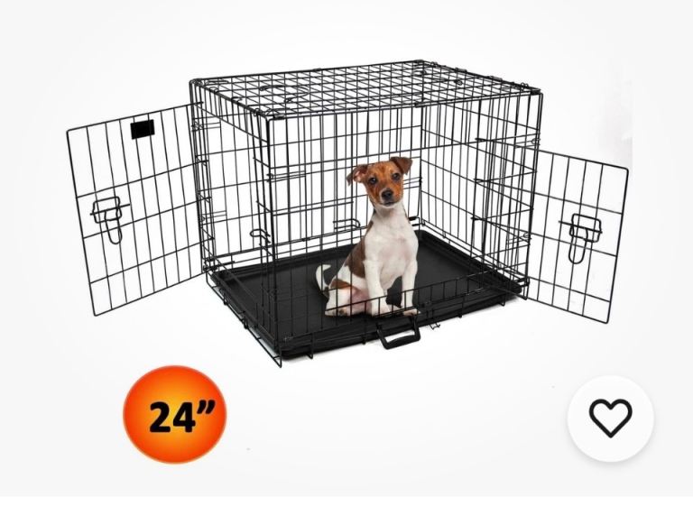 24” pet crate
