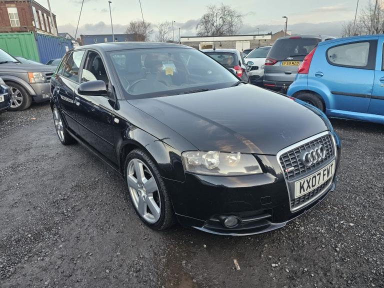 2007 (07) AUDI A3 TFSI S LINE AUTO | Petrol | MOT 08/26 | HPI CLEAR | 2 KEYS