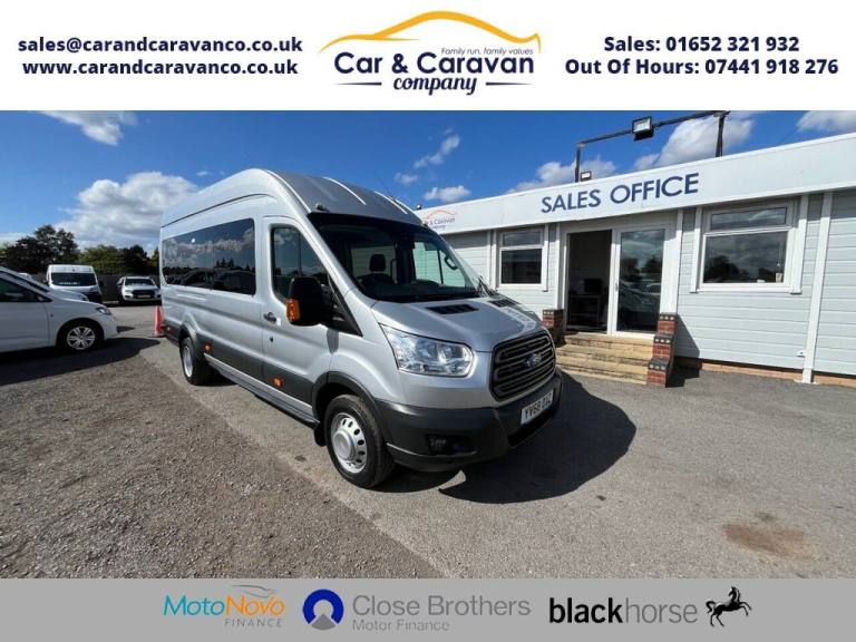 2019 68 FORD TRANSIT 2.2 TDCI 460 HDT TREND MINIBUS 5DR DIESEL MANUAL L4 H3 (18 