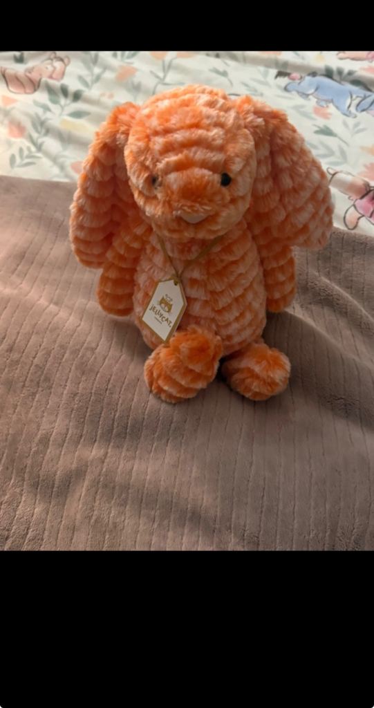 Jellycat Bashful Bunny Orange Soft Toy