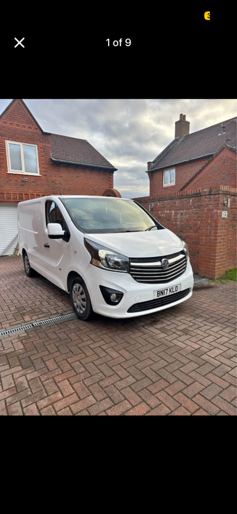 Vauxhall, VIVARO, Panel Van, 2017, Manual, 1598 (cc)