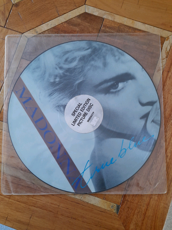 MADONNA TRUE BLUE - 12” VINYL PICTURE DISC 
