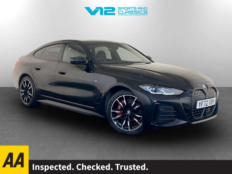 2022 BMW i4 400kW M50 83.9kWh 5dr Auto COUPE ELECTRIC Automatic