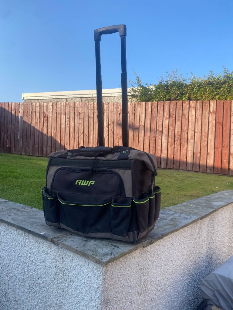 AWP Rolling Tool Bag – Good Condition, Wheels and Handle