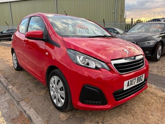 2017 Peugeot 108 1.0 Active 5dr HATCHBACK Petrol Manual