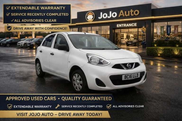 2016 Nissan Micra 1.2 Visia Hatchback 5dr Petrol Manual Euro 5 (80 ps) HATCHBACK Petrol Manual