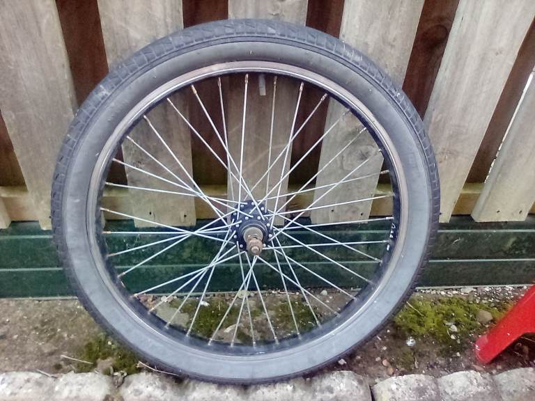 BMX WHEEL AND TYRE 20" X 2.125"