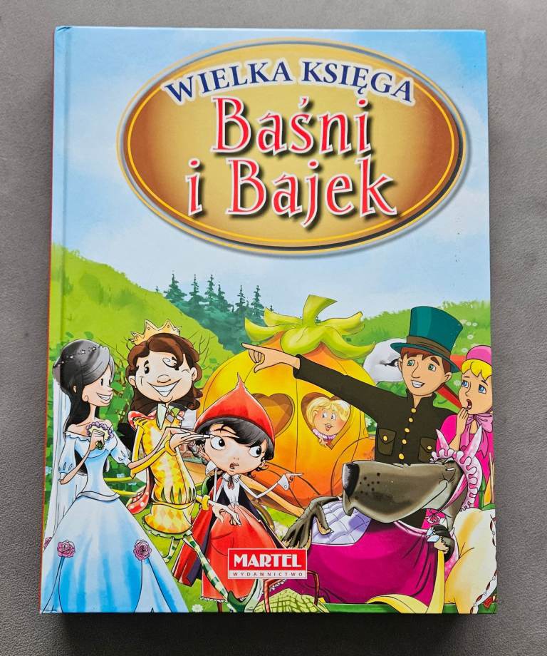 Wielka księga baśni i bajek / kids book / used once