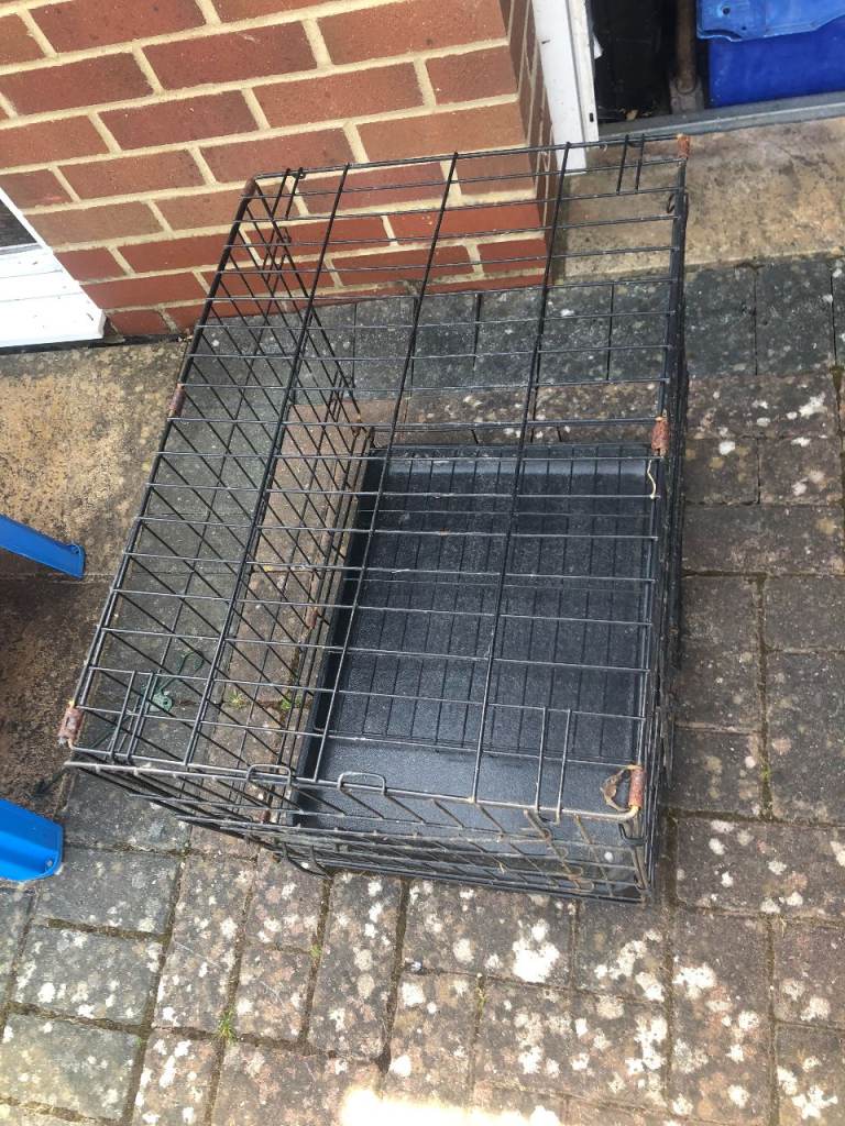 Pet cage metal folding 40x60cm