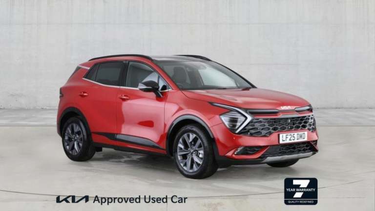 2025 Kia Sportage 1.6 T-GDi HEV GT-LINE S Automatic ESTATE Hybrid Automatic