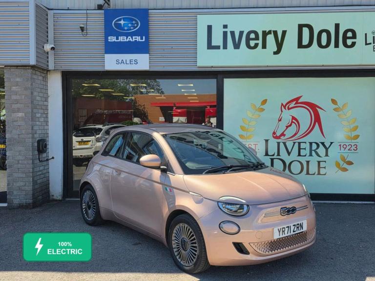 2021 Fiat 500 87kW Icon 42kWh 3dr Auto HATCHBACK ELECTRIC Automatic