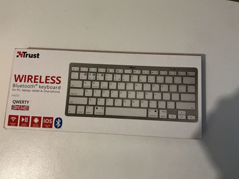 Brand new Trust Wireless 🛜 Bluetooth keyboard 