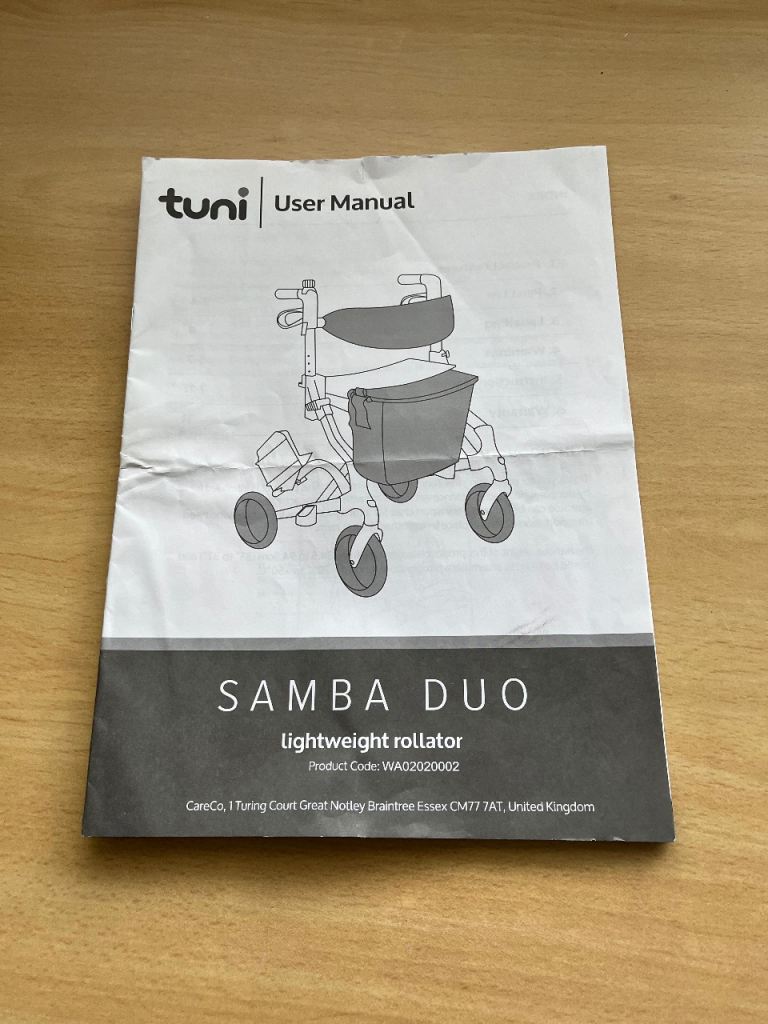  Tuni Samba Duo Rollator