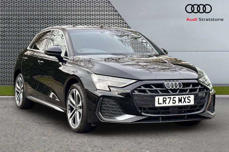 2025 Audi A3 1.5 TFSI e 204 S Line 5dr S Tronic Hatchback Plug-In Hy Automatic