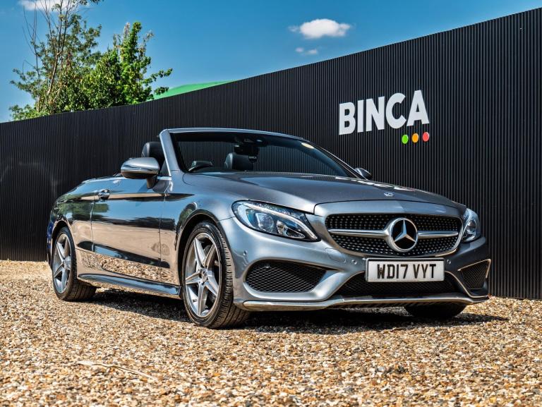 2017 Mercedes-Benz C Class 2.1 C250d AMG Line (Premium Plus) Cabriolet G-Tronic+ Euro 6 (s/s) 2dr...