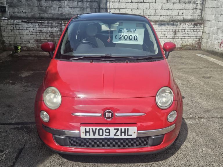 Fiat, 500, Hatchback, 2009, Manual, 1242 (cc), 3 doors