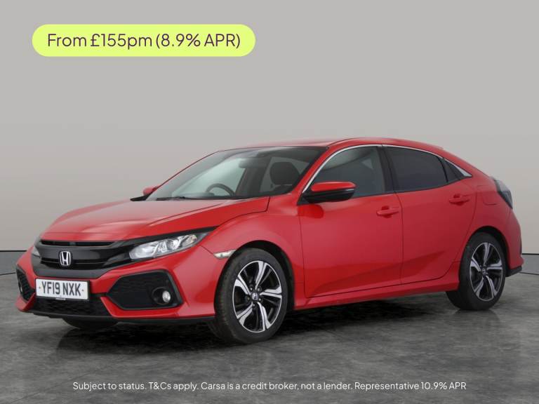 2019 Honda Civic 1.0 VTEC Turbo SR Hatchback 5dr Petrol Manual Euro 6 (s/s) (126 ps) - PARK  Hatc...