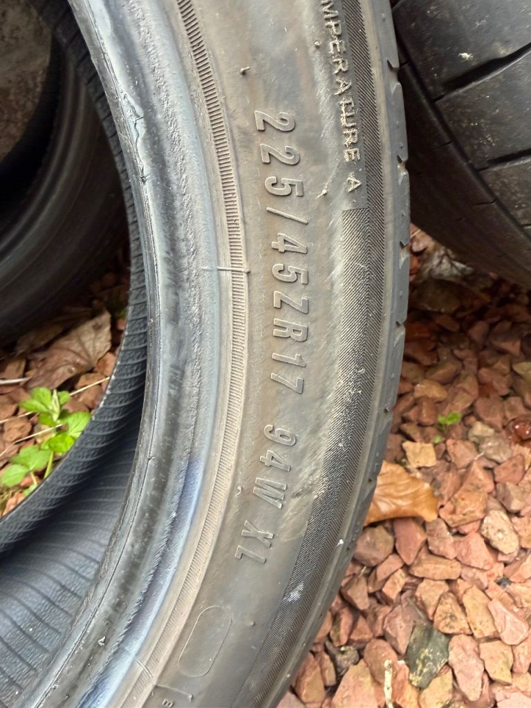 4 tyres 225/45/17
