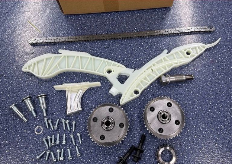 Timing Chain Kit + VVT Vanos Cam Pulleys For BMW Citroen Mini Peugeot 1.4 1.6
