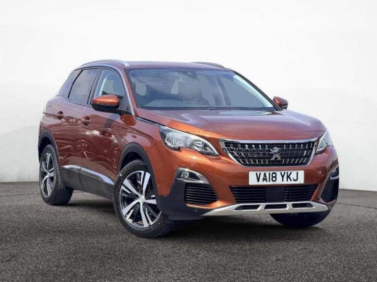 2018 Peugeot 3008 1.2 Puretech Allure 5dr Manual SUV Petrol Manual