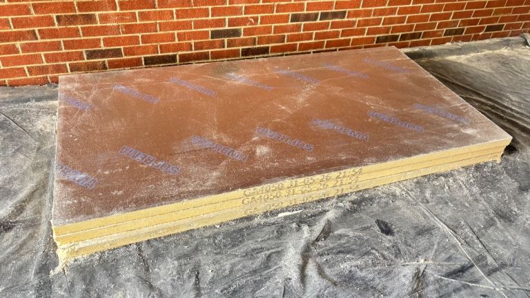 3 full sheets GA4050 50mm PIR insulation plus off cuts