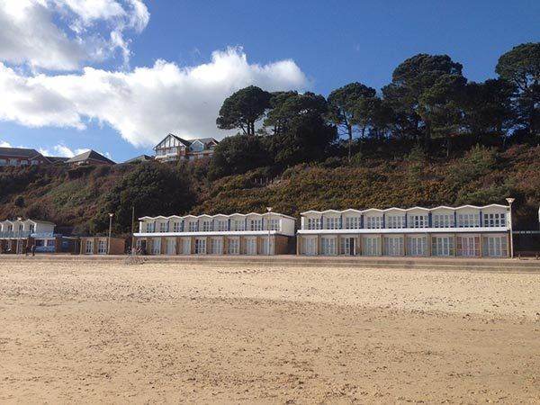 Beach Hut Front line, Ground floor,   Flaghead Chine, Poole.