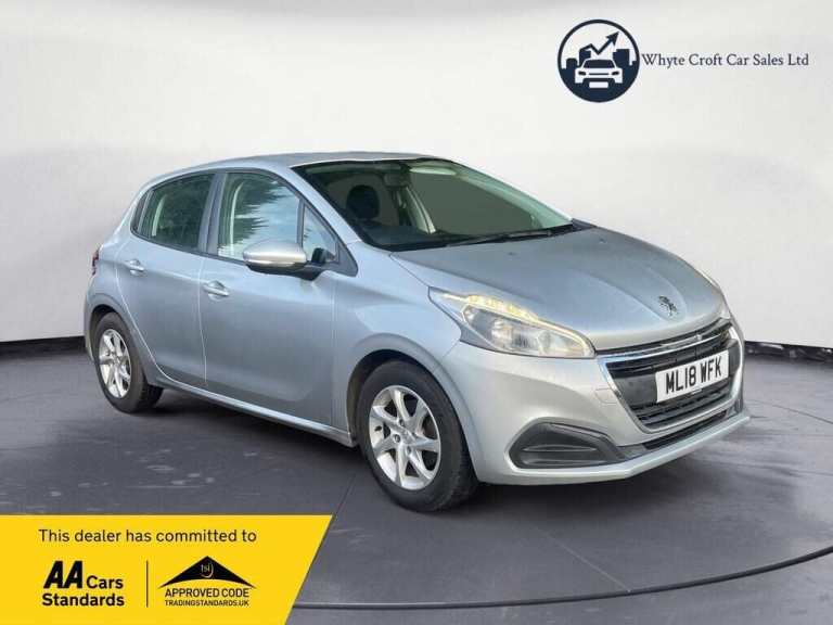 2018 Peugeot 208 1.2 PureTech Active Euro 6 (s/s) 5dr Hatchback Petrol Manual