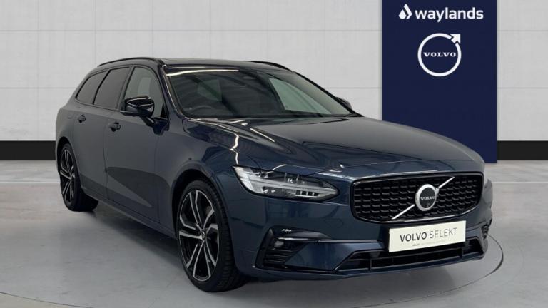 2023 Volvo V90 Ultimate, B5 Mild hybrid, Petrol, Dark (Panoramic Roof,  B&amp;W Sound, BLIS) Esta...