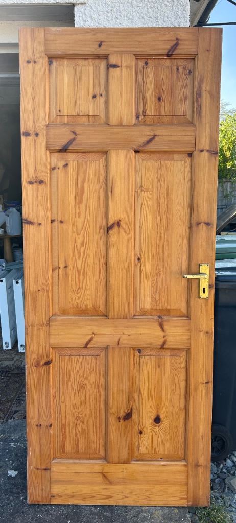 Quality heavy solid wood internal door