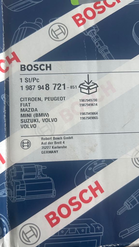Timing belt kit with water pump for sale – Bosch 1987949730