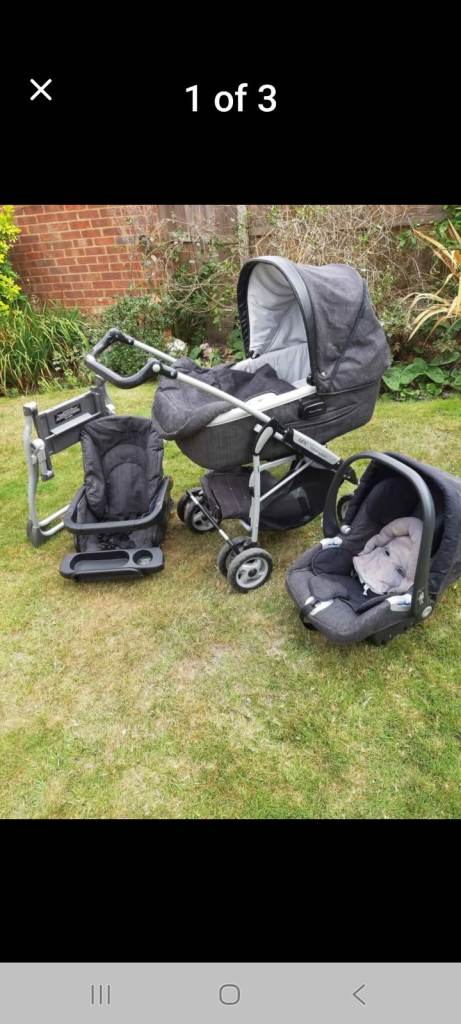 Pram pushchair car seat travel system