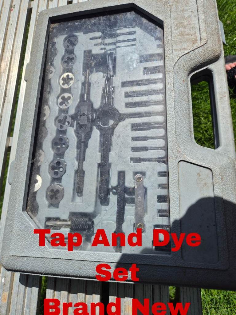 Tap And Dye Kit. Engineering Tools. Unwatched gift.