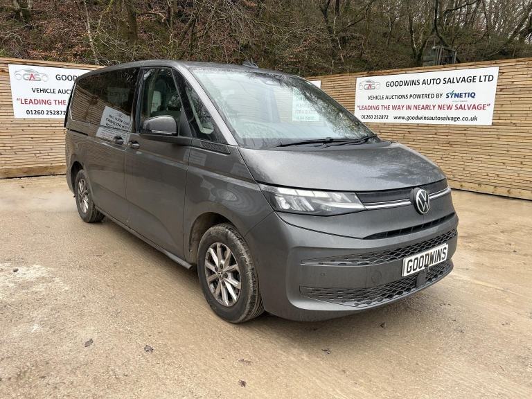 2025 75 VOLKSWAGEN MULTIVAN LIFE 2.0TDI AUTO ACCIDENT REPAIRABLE SALVAGE