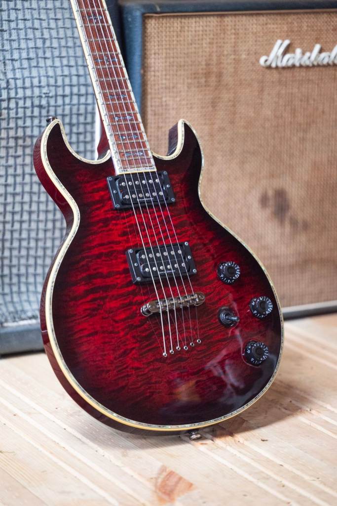 2007 Schecter Diamond Series S-1 Elite in Black Cherry