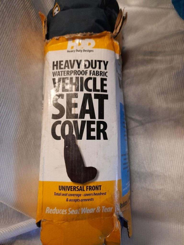 UNIVERSAL HEAVYDUTY WATERPROOF CAR OR VAN SEAT COVER
