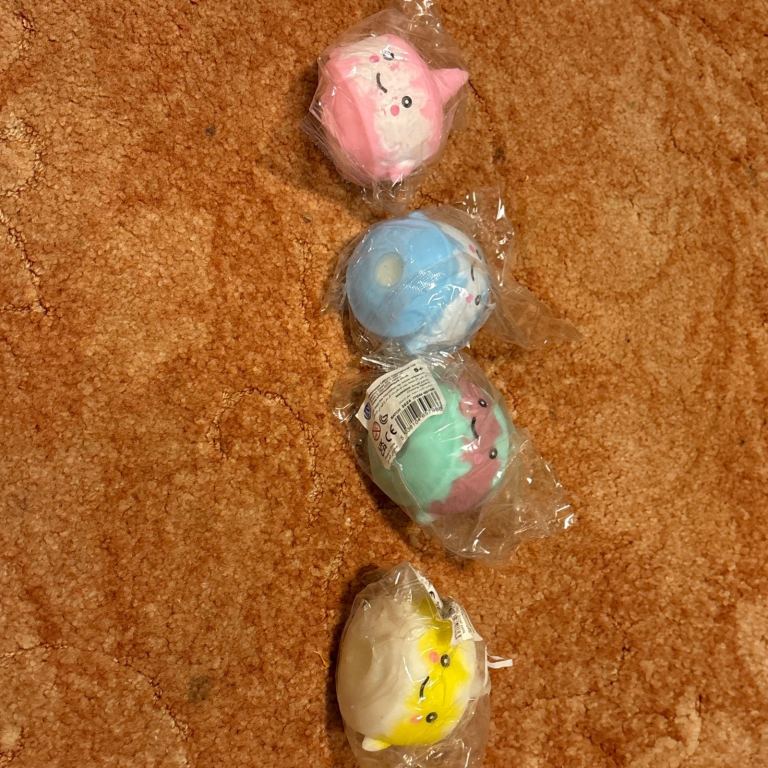 Ice cream squishy toys set of 4