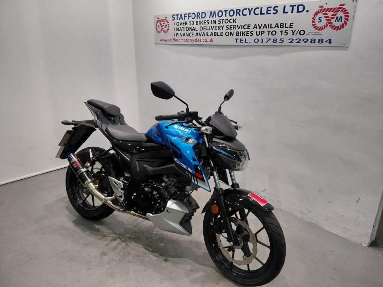 Suzuki GSX-S125  STAFFORD MOTORCYCLES LIMITED