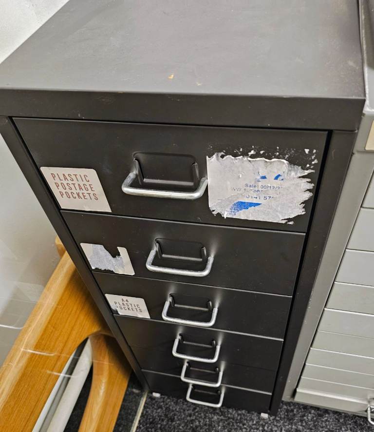 image for Ikea HELMER Drawer unit on castors, black £18