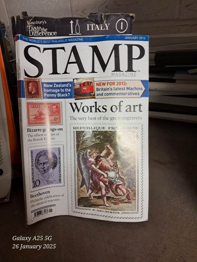 Stamp magazines 