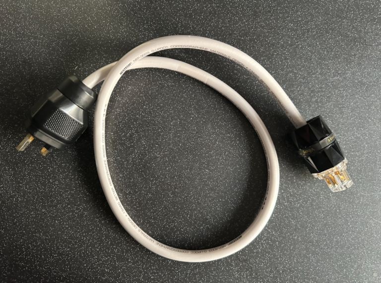 Neotech NEP-3003 Power Cable with Viborg Connectors – Audiophile grade mains power lead, Condition