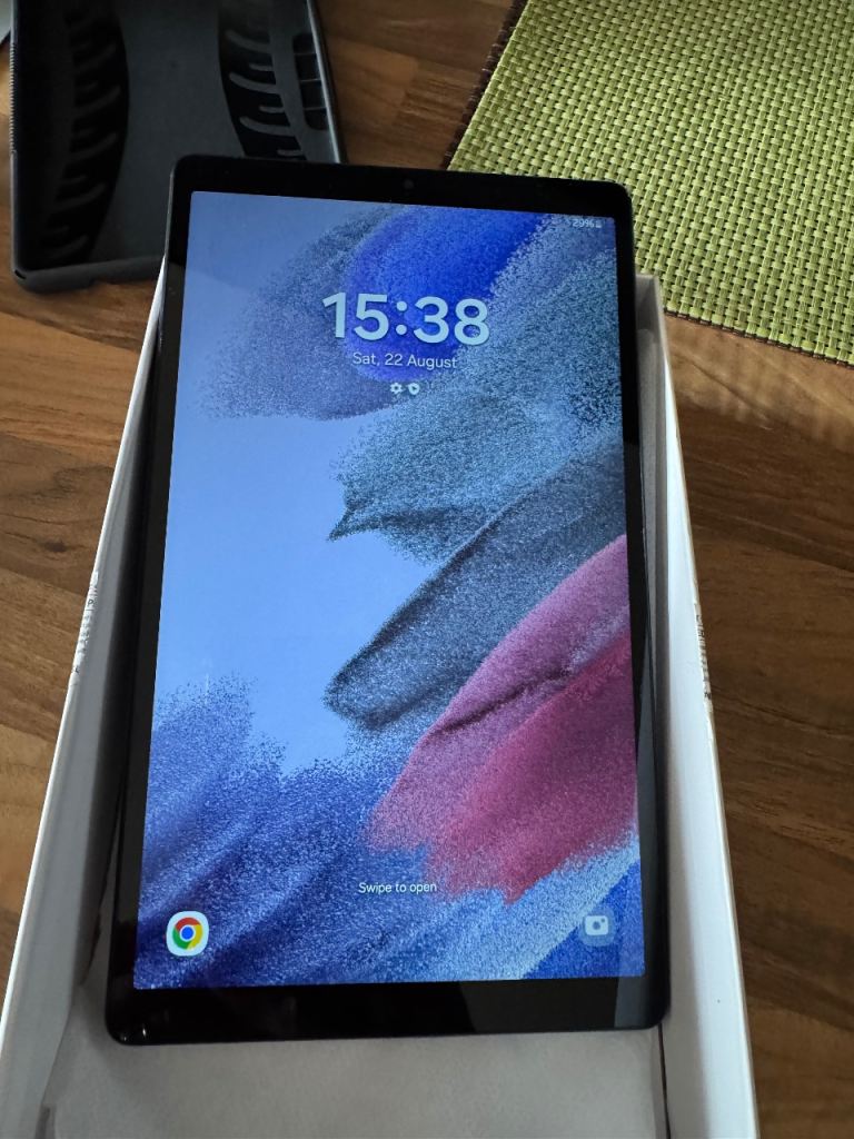Samsung Galaxy Tab A7 Lite - Black, As Good As New