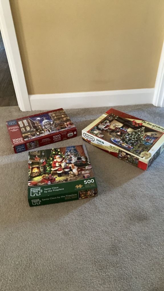 image for Three Christmas Jigsaws